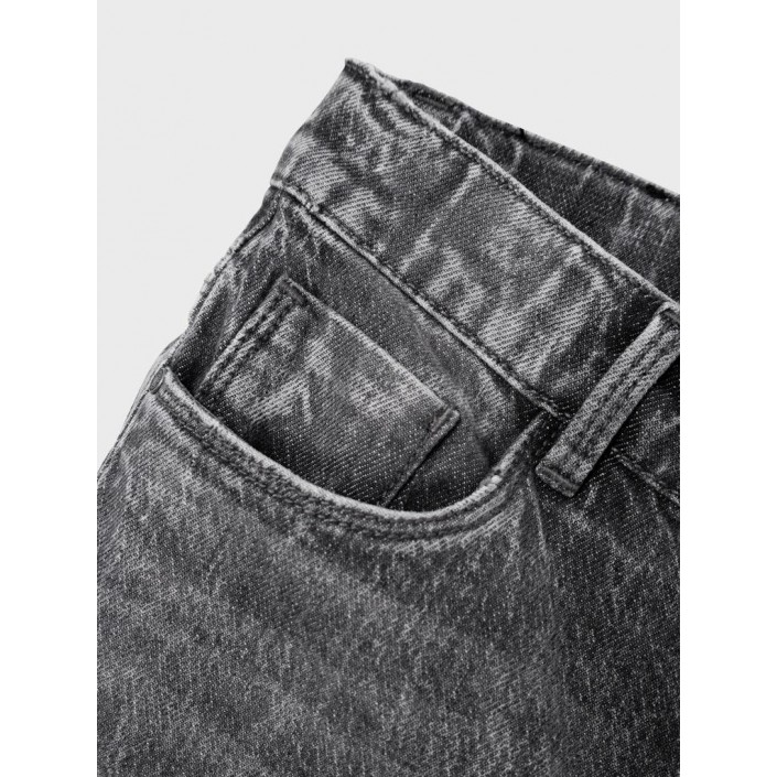 NAME IT KIDS NKFROSE WIDE JEANS 9417-TK NOOS Dark Grey Denim | Freewear NKFROSE WIDE JEANS 9417-TK NOOS - www.freewear.nl - Freewear