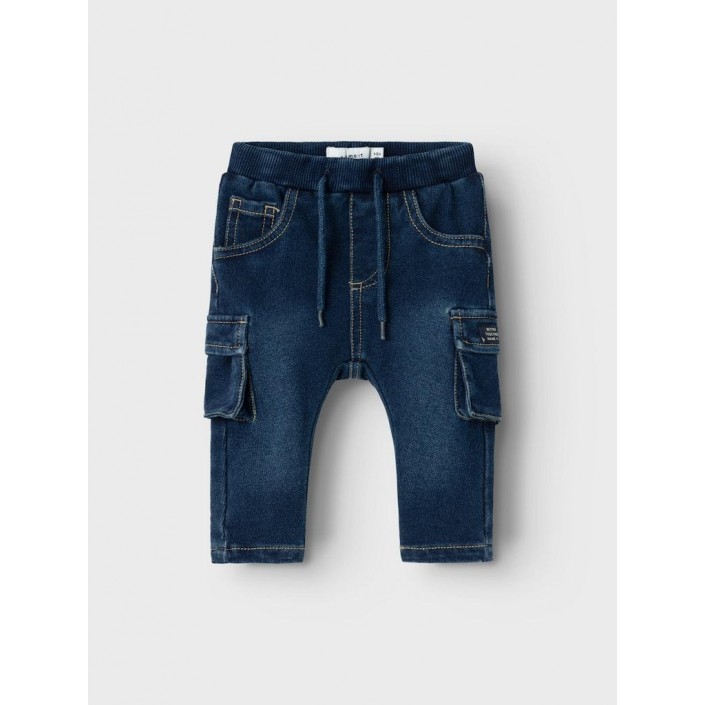 Name It NBMBEN BAG SWE CARGO JEANS 2770-TR : Dark Blue Denim | Freewear NBMBEN BAG SWE CARGO JEANS 2770-TR : - www.freewear.nl - Freewear