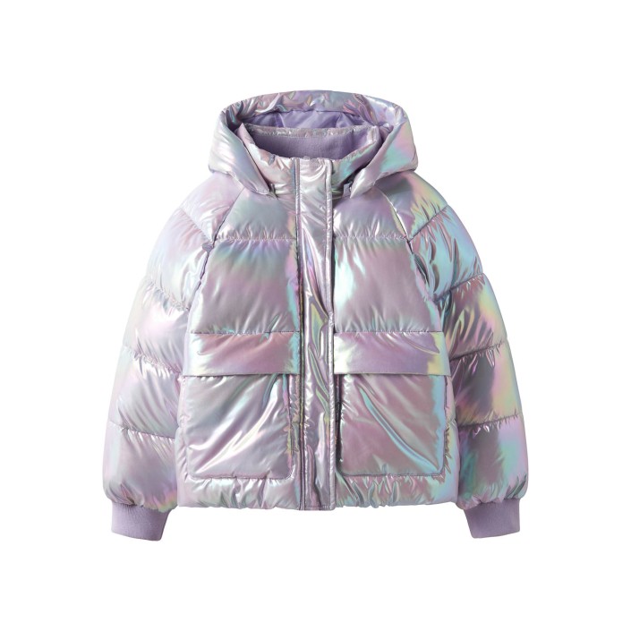 NAME IT KIDS NKFMALAN PUFFER JACKET FOIL Pastel Lilac | Freewear NKFMALAN PUFFER JACKET FOIL - www.freewear.nl - Freewear