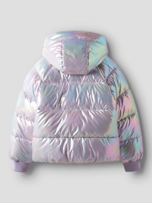 NAME IT KIDS NKFMALAN PUFFER JACKET FOIL Pastel Lilac | Freewear NKFMALAN PUFFER JACKET FOIL - www.freewear.nl - Freewear