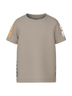 NAME IT MINI NMMLOPPI SS TOP Pure Cashmere | Freewear NMMLOPPI SS TOP - www.freewear.nl - Freewear