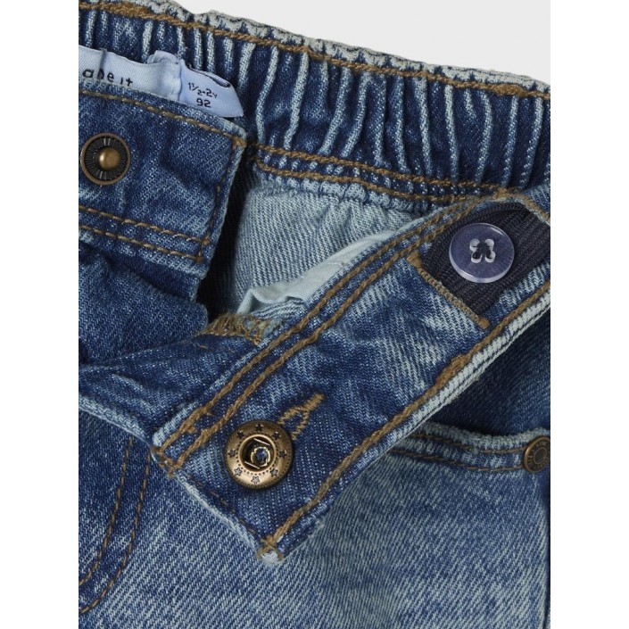NAME IT MINI NMMSILAS TAPERED JEANS 6345-DM N Medium Blue Denim | Freewear NMMSILAS TAPERED JEANS 6345-DM N - www.freewear.nl - Freewear