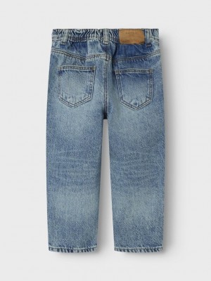 NAME IT MINI NMMSILAS TAPERED JEANS 6345-DM N Medium Blue Denim | Freewear NMMSILAS TAPERED JEANS 6345-DM N - www.freewear.nl - Freewear