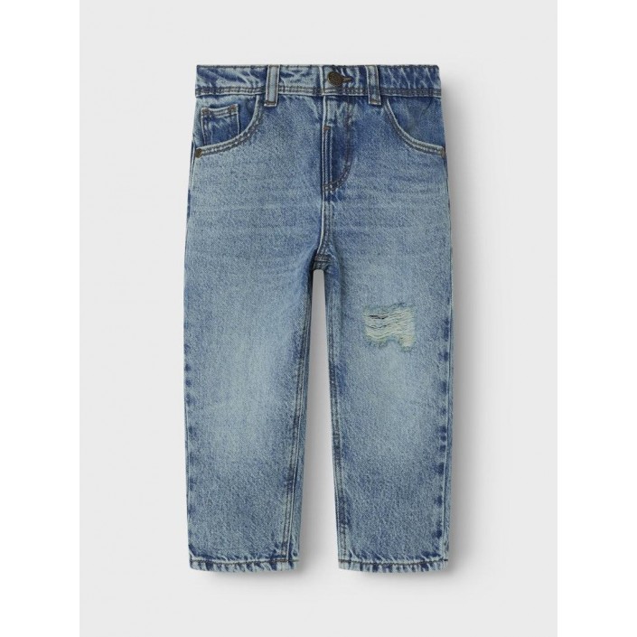 NAME IT MINI NMMSILAS TAPERED JEANS 6345-DM N Medium Blue Denim | Freewear NMMSILAS TAPERED JEANS 6345-DM N - www.freewear.nl - Freewear
