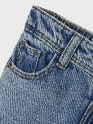 NAME IT MINI NMMSILAS TAPERED JEANS 6345-DM N Medium Blue Denim | Freewear NMMSILAS TAPERED JEANS 6345-DM N - www.freewear.nl - Freewear