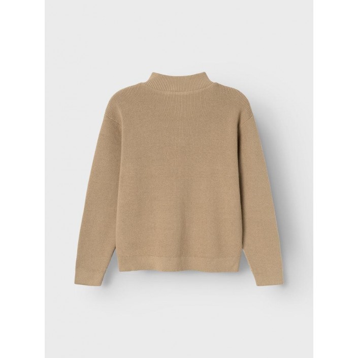 NAME IT KIDS NKMNESOLLE LS KNIT NOOS Weathered Teak | Freewear NKMNESOLLE LS KNIT NOOS - www.freewear.nl - Freewear