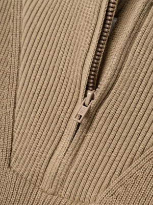 NAME IT KIDS NKMNESOLLE LS KNIT NOOS Weathered Teak | Freewear NKMNESOLLE LS KNIT NOOS - www.freewear.nl - Freewear