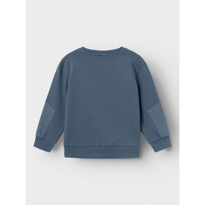 NAME IT MINI NMMNEIL NREG SWEAT BRU Bering Sea | Freewear NMMNEIL NREG SWEAT BRU - www.freewear.nl - Freewear