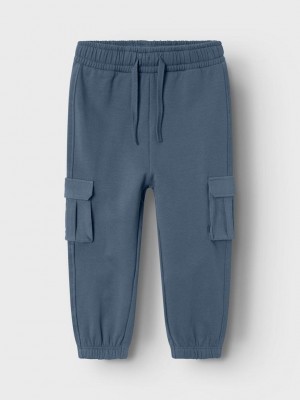NAME IT MINI NMMNEIL NREG SWEAT PANT BRU Bering Sea | Freewear NMMNEIL NREG SWEAT PANT BRU - www.freewear.nl - Freewear
