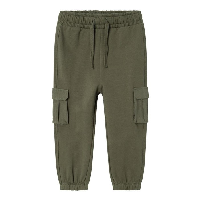 NAME IT MINI NMMNEIL NREG SWEAT PANT BRU Tea Leaf | Freewear NMMNEIL NREG SWEAT PANT BRU - www.freewear.nl - Freewear