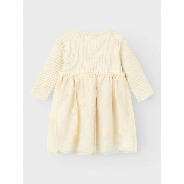 Name It NBFNAJAS LS DRESS Summer Sand | Freewear NBFNAJAS LS DRESS - www.freewear.nl - Freewear