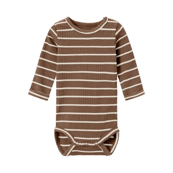 Name It NBMNULLER R LS BODY Pecan Pie | Freewear NBMNULLER R LS BODY - www.freewear.nl - Freewear