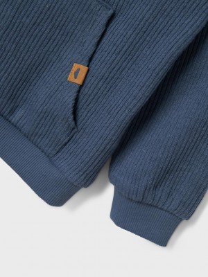 Name It NBMOLEIF O NECK BRU Bering Sea | Freewear NBMOLEIF O NECK BRU - www.freewear.nl - Freewear