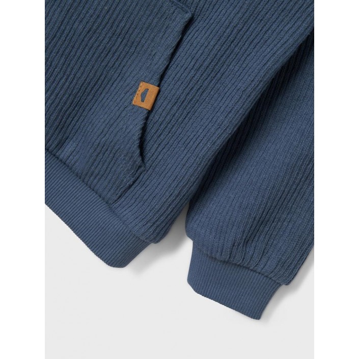 Name It NBMOLEIF O NECK BRU Bering Sea | Freewear NBMOLEIF O NECK BRU - www.freewear.nl - Freewear