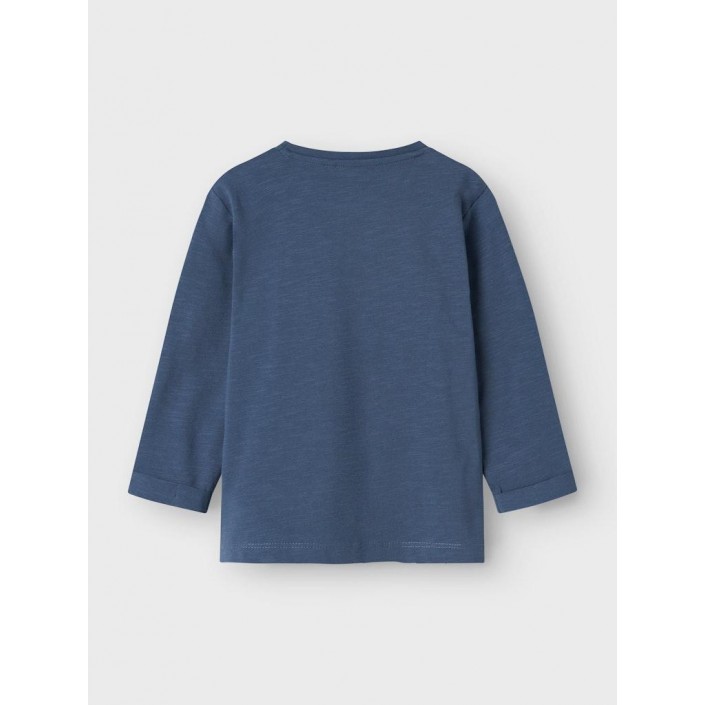 NAME IT MINI NMMNELKA NREG LS TOP Bering Sea | Freewear NMMNELKA NREG LS TOP - www.freewear.nl - Freewear