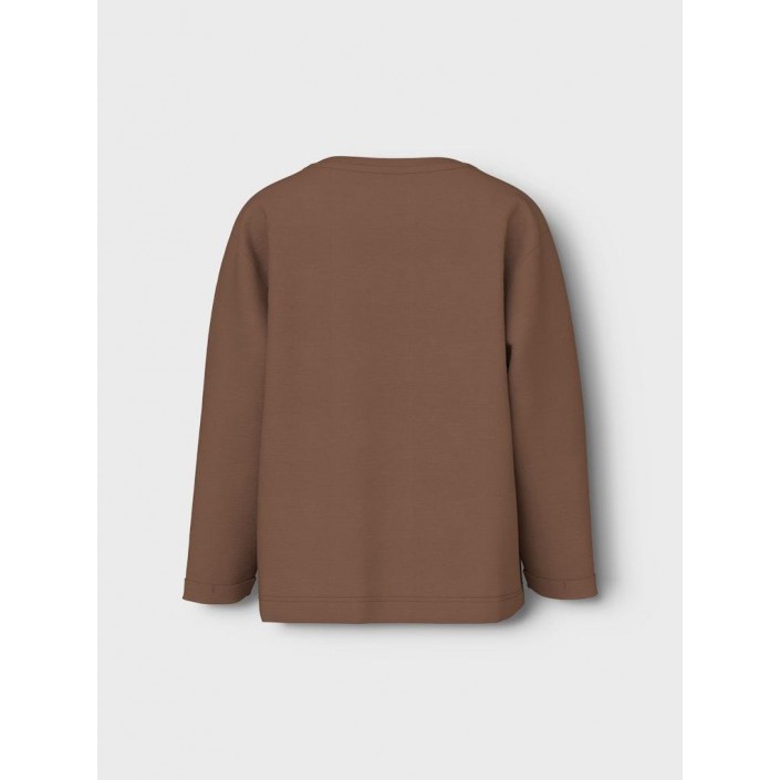 NAME IT MINI NMMNELKA NREG LS TOP Pecan Pie | Freewear NMMNELKA NREG LS TOP - www.freewear.nl - Freewear