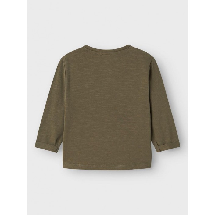 NAME IT MINI NMMNELKA NREG LS TOP Tea Leaf | Freewear NMMNELKA NREG LS TOP - www.freewear.nl - Freewear