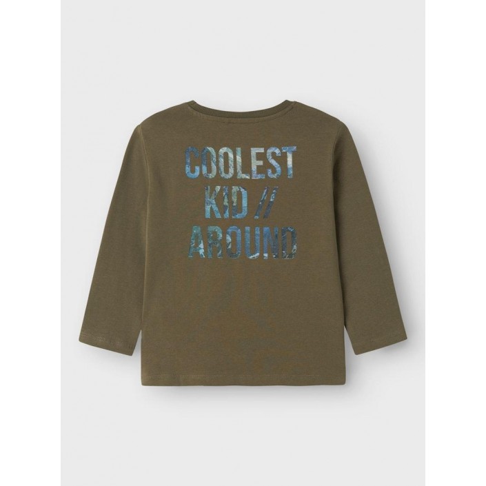 NAME IT MINI NMMOJVER NREG LS TOP Tea Leaf | Freewear NMMOJVER NREG LS TOP - www.freewear.nl - Freewear