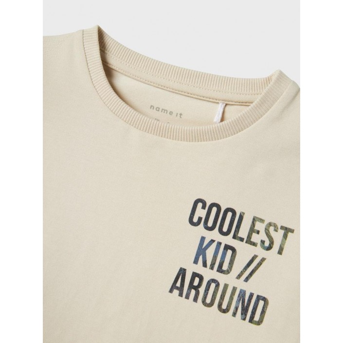 NAME IT MINI NMMOJVER NREG LS TOP Summer Sand | Freewear NMMOJVER NREG LS TOP - www.freewear.nl - Freewear