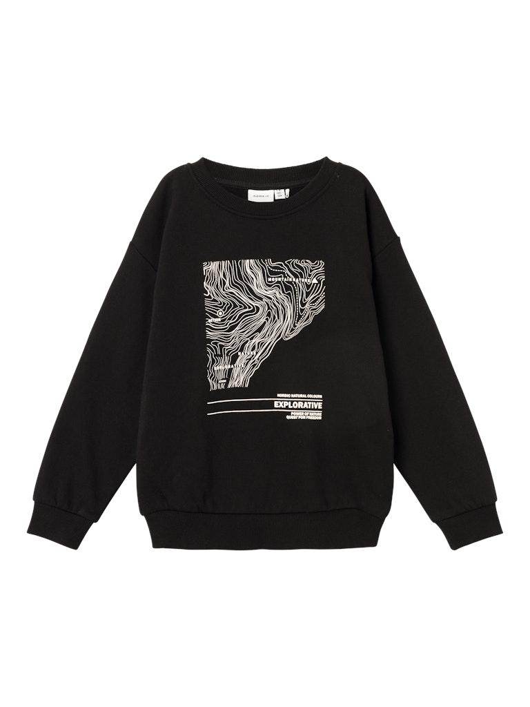 Name It Nkmnefiks Ls Rlx Sweat Bru