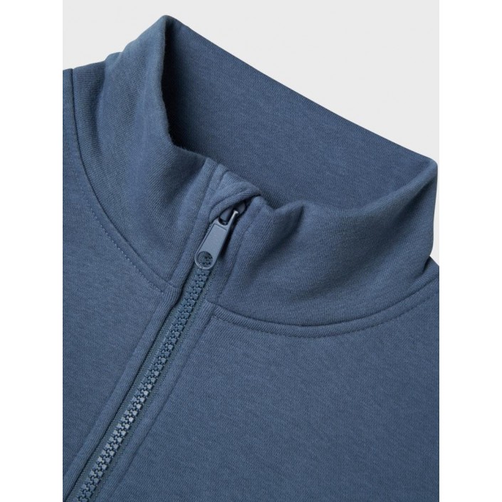 NAME IT KIDS NKMOBORDE LS RLX SWEAT BRU Bering Sea | Freewear NKMOBORDE LS RLX SWEAT BRU - www.freewear.nl - Freewear