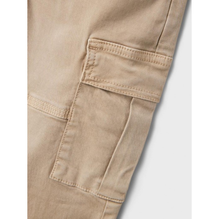 NAME IT KIDS NKMRYAN ST TWI CARGO PANT 5720-OT N: Pure Cashmere | Freewear NKMRYAN ST TWI CARGO PANT 5720-OT N: - www.freewear.nl - Freewear