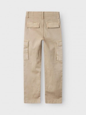 NAME IT KIDS NKMRYAN ST TWI CARGO PANT 5720-OT N: Pure Cashmere | Freewear NKMRYAN ST TWI CARGO PANT 5720-OT N: - www.freewear.nl - Freewear