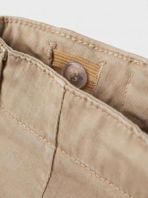 NAME IT KIDS NKMRYAN ST TWI CARGO PANT 5720-OT N: Pure Cashmere | Freewear NKMRYAN ST TWI CARGO PANT 5720-OT N: - www.freewear.nl - Freewear