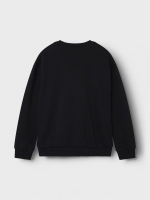 NAME IT KIDS NKFORIANA LS RLX SWE BRU BF Black | Freewear NKFORIANA LS RLX SWE BRU BF - www.freewear.nl - Freewear
