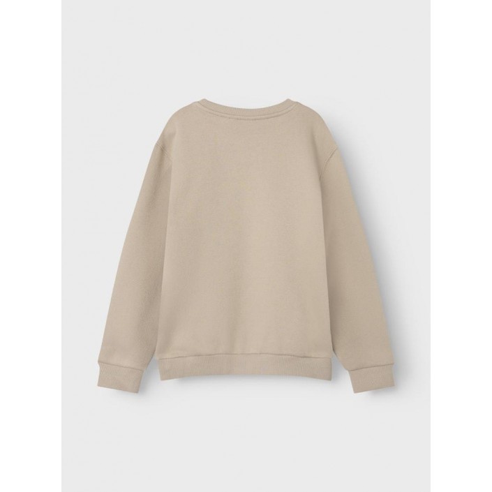 NAME IT KIDS NKMOSSY LS NREG SWE BRU BF Pure Cashmere | Freewear NKMOSSY LS NREG SWE BRU BF - www.freewear.nl - Freewear