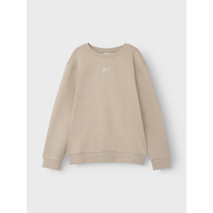 NAME IT KIDS NKMOSSY LS NREG SWE BRU BF Pure Cashmere | Freewear NKMOSSY LS NREG SWE BRU BF - www.freewear.nl - Freewear