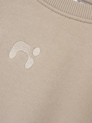 NAME IT KIDS NKMOSSY LS NREG SWE BRU BF Pure Cashmere | Freewear NKMOSSY LS NREG SWE BRU BF - www.freewear.nl - Freewear