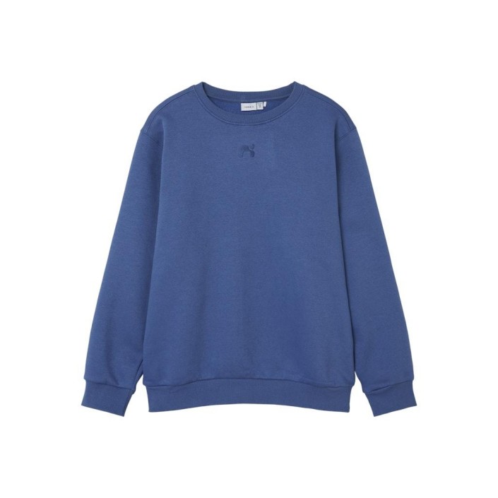 NAME IT KIDS NKMOSSY LS NREG SWE BRU BF Bijou Blue | Freewear NKMOSSY LS NREG SWE BRU BF - www.freewear.nl - Freewear
