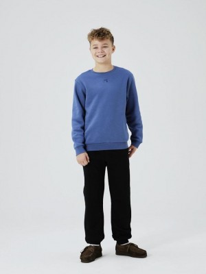 NAME IT KIDS NKMOSSY LS NREG SWE BRU BF Bijou Blue | Freewear NKMOSSY LS NREG SWE BRU BF - www.freewear.nl - Freewear