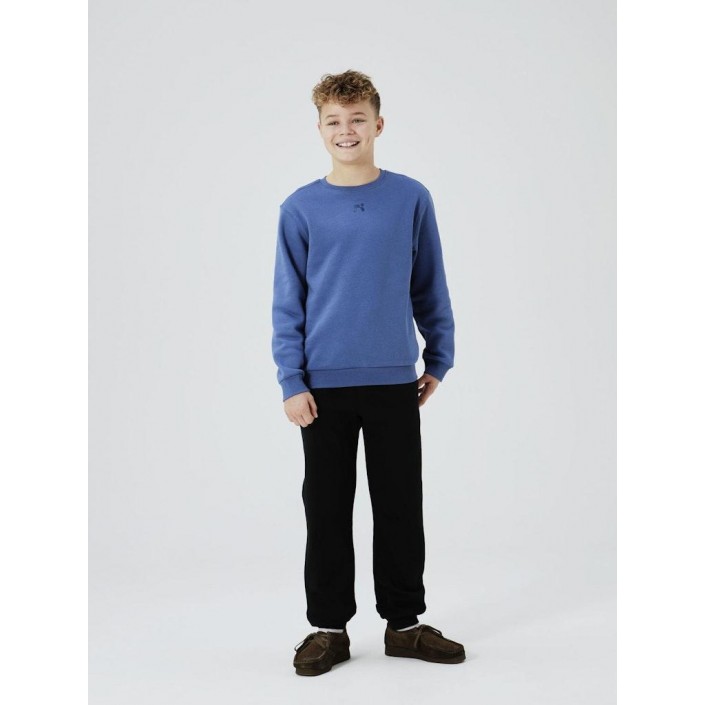 NAME IT KIDS NKMOSSY LS NREG SWE BRU BF Bijou Blue | Freewear NKMOSSY LS NREG SWE BRU BF - www.freewear.nl - Freewear