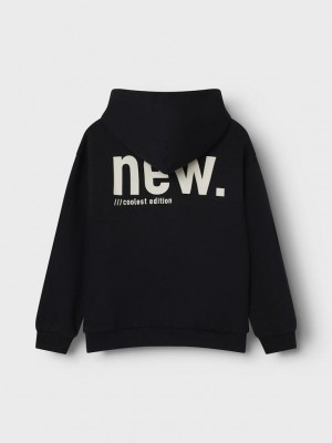 NAME IT KIDS NKMOSVILD LS RLX SWE HOOD BRU BF Black | Freewear NKMOSVILD LS RLX SWE HOOD BRU BF - www.freewear.nl - Freewear