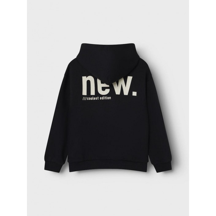 NAME IT KIDS NKMOSVILD LS RLX SWE HOOD BRU BF Black | Freewear NKMOSVILD LS RLX SWE HOOD BRU BF - www.freewear.nl - Freewear