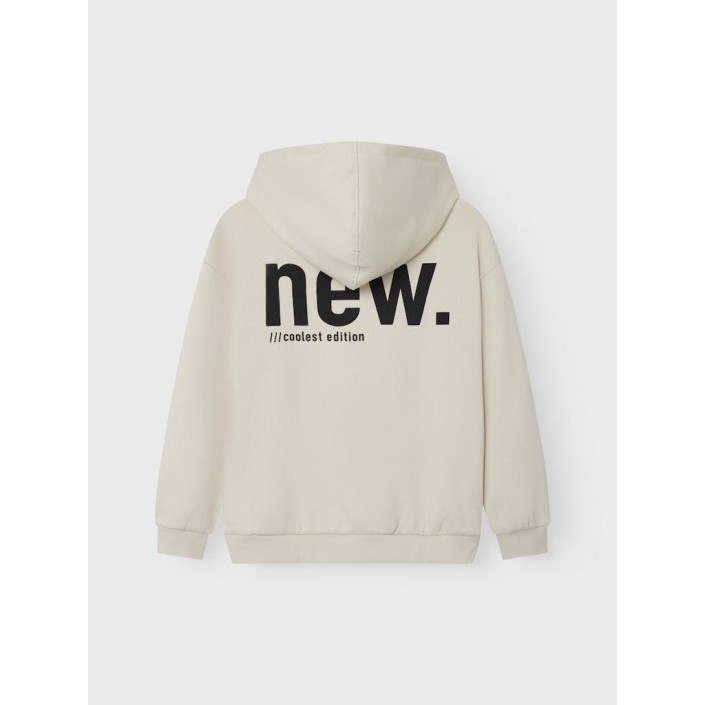 NAME IT KIDS NKMOSVILD LS RLX SWE HOOD BRU BF Birch | Freewear NKMOSVILD LS RLX SWE HOOD BRU BF - www.freewear.nl - Freewear