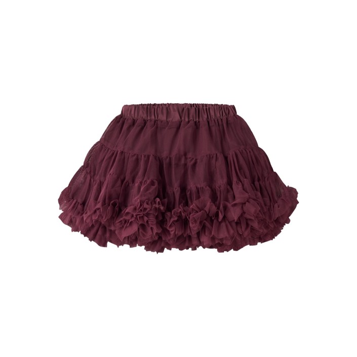 NAME IT MINI NMFRITUL TULLE SKIRT Burgundy | Freewear NMFRITUL TULLE SKIRT - www.freewear.nl - Freewear