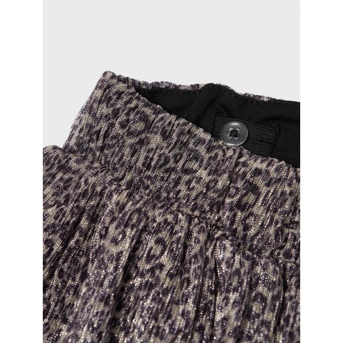 NAME IT MINI NMFRISARI SKIRT Black/LEO | Freewear NMFRISARI SKIRT - www.freewear.nl - Freewear