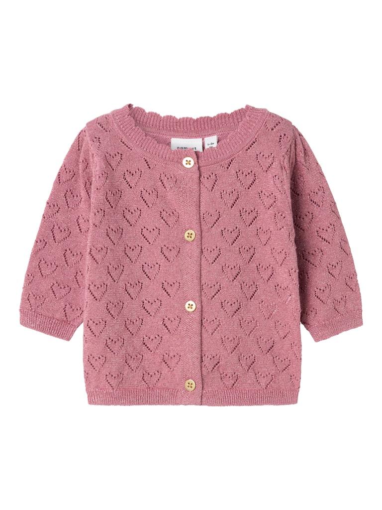 Name It Nbfriglitter Ls Knit Card