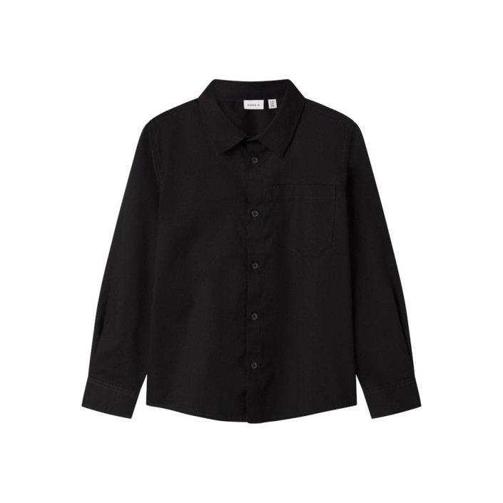 NAME IT KIDS NKMREFRED LS SHIRT Black | Freewear NKMREFRED LS SHIRT - www.freewear.nl - Freewear