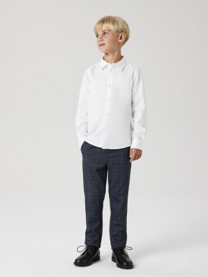 NAME IT KIDS NKMREFRED LS SHIRT Bright White | Freewear NKMREFRED LS SHIRT - www.freewear.nl - Freewear
