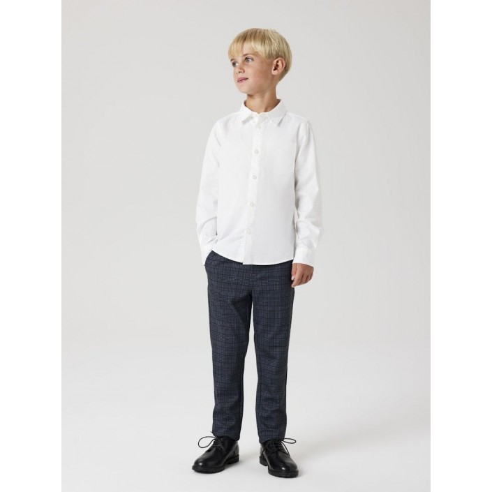 NAME IT KIDS NKMREFRED LS SHIRT Bright White | Freewear NKMREFRED LS SHIRT - www.freewear.nl - Freewear
