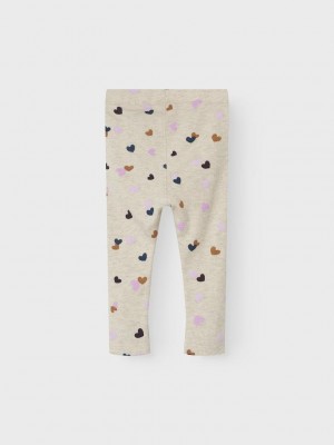 Name It NBFLUCKY XSL LEGGING Peyote Melange | Freewear NBFLUCKY XSL LEGGING - www.freewear.nl - Freewear