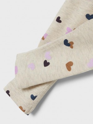 Name It NBFLUCKY XSL LEGGING Peyote Melange | Freewear NBFLUCKY XSL LEGGING - www.freewear.nl - Freewear
