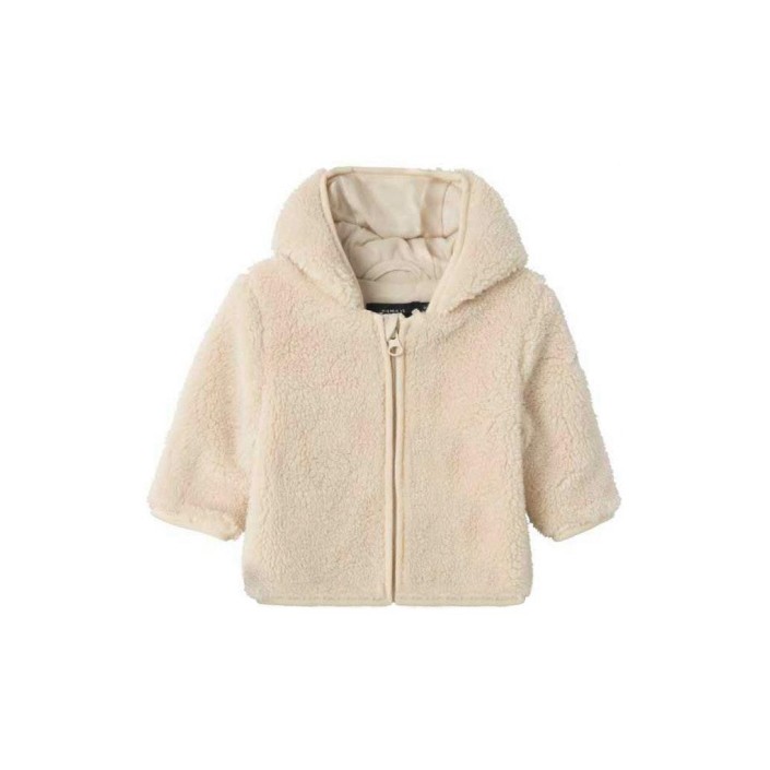 Name It NBNMAYAN TEDDY JACKET Whitecap Gray | Freewear NBNMAYAN TEDDY JACKET - www.freewear.nl - Freewear