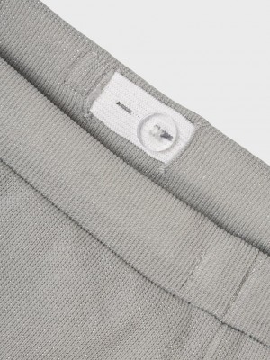 NAME IT MINI NMFROISIN BOOTCUT PANT Silver | Freewear NMFROISIN BOOTCUT PANT - www.freewear.nl - Freewear