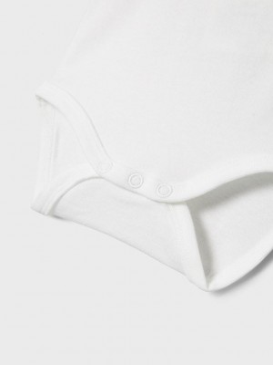 Name It NBFROSELINA LS BODY Bright White | Freewear NBFROSELINA LS BODY - www.freewear.nl - Freewear