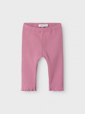 Name It NBFROYANNA LEGGING Mauve Orchid | Freewear NBFROYANNA LEGGING - www.freewear.nl - Freewear